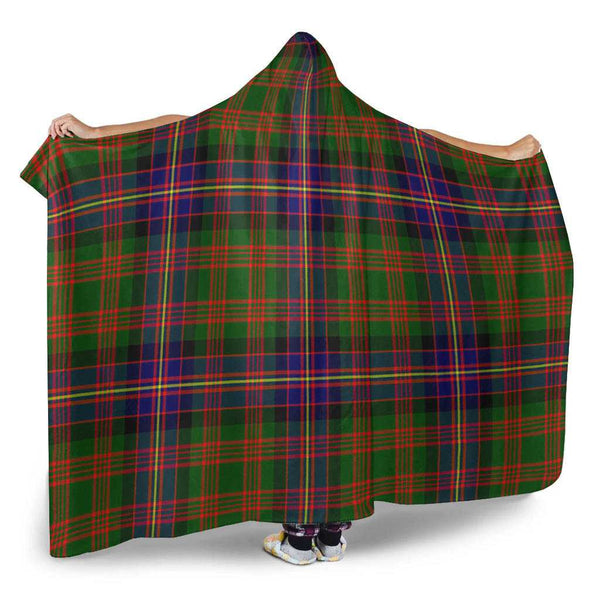 Scottish Cochrane Modern Clan Tartan Hooded Blanket Tartan Plaid 2