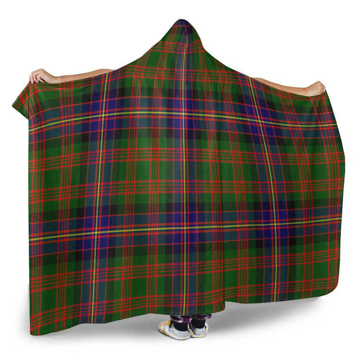 Scottish Cochrane Modern Clan Tartan Hooded Blanket Tartan Plaid 2