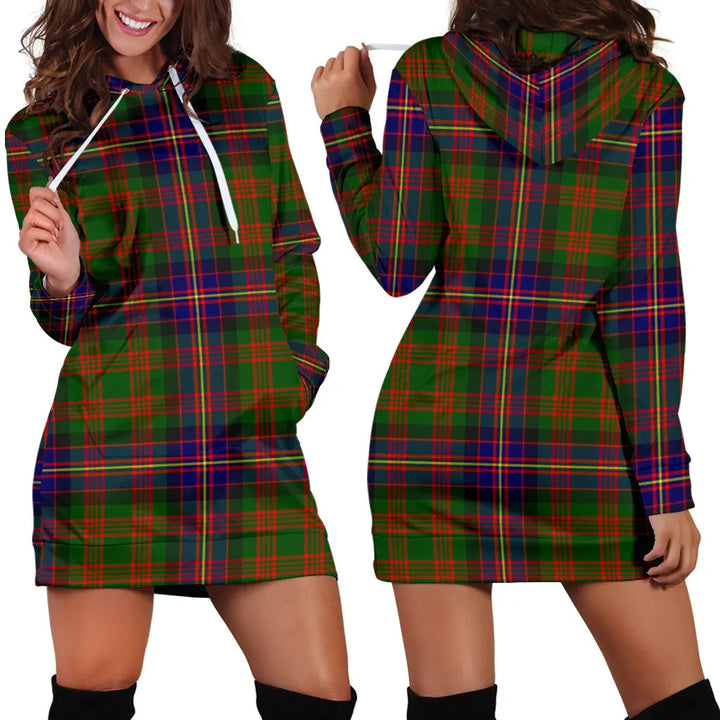 Scottish Cochrane Modern Clan Tartan Hoodie Dress