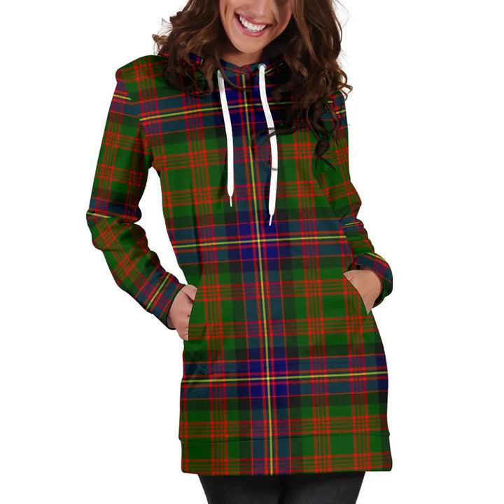 Scottish Cochrane Modern Clan Tartan Hoodie Dress