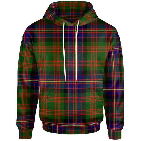 Scottish Cochrane Modern Clan Tartan Hoodie Front Side Tartan Plaid