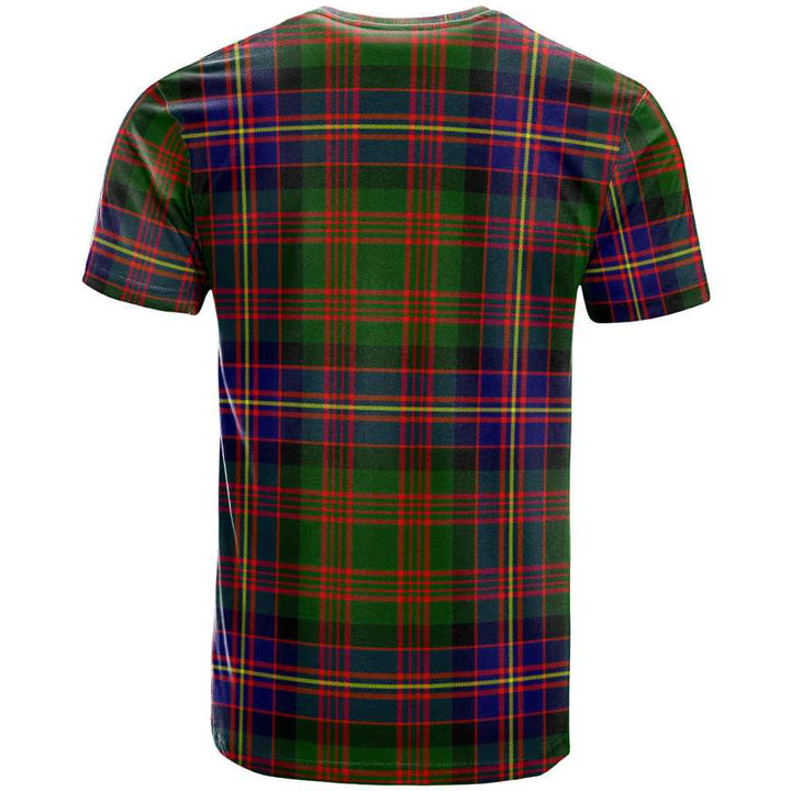 Scottish Cochrane Modern Clan Tartan T-Shirt Back Side Tartan Plaid