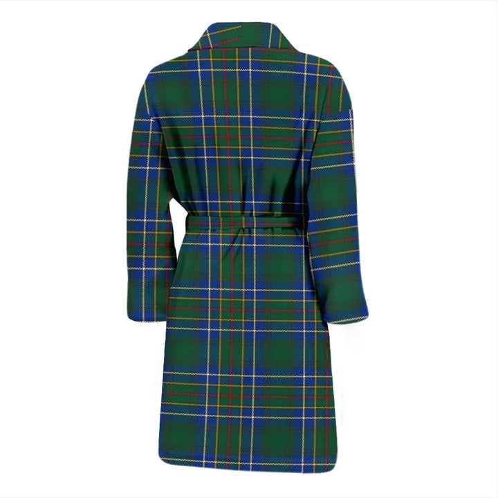 Scottish Cockburn Ancient Clan Tartan Bathrobe 1