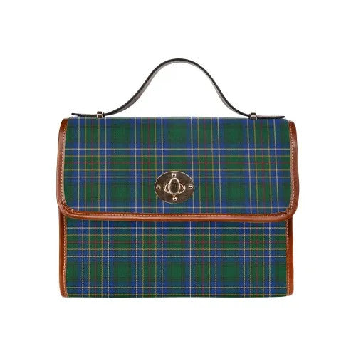 Scottish Cockburn Ancient Clan Tartan Waterproof Canvas Bag Tartan Plaid 1