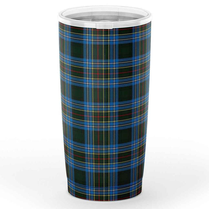 Scottish Cockburn Clan Crest Tartan Insulated Tumbler Tartan Plaid 2