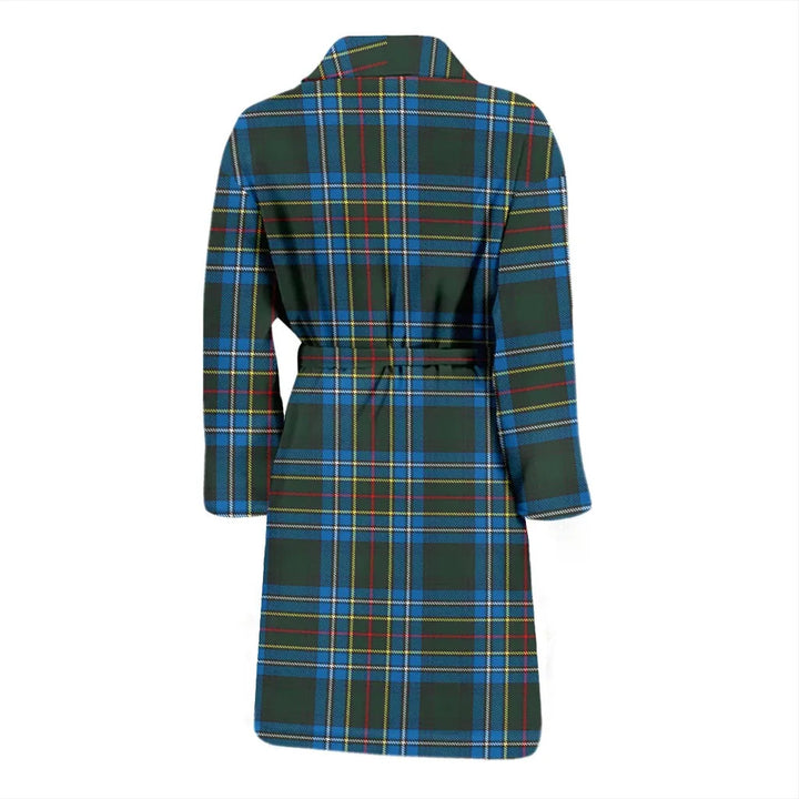 Scottish Cockburn Modern Clan Tartan Bathrobe 1