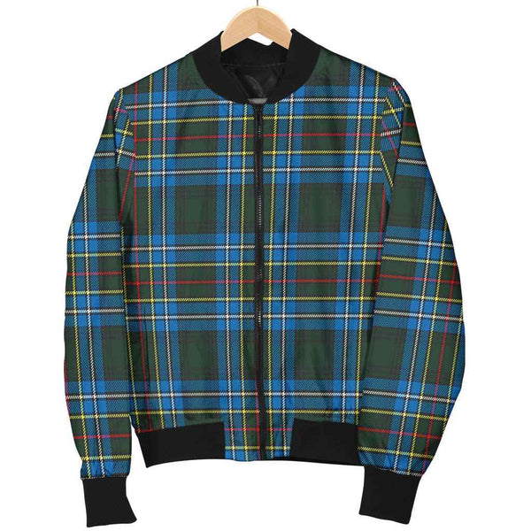 Scottish Cockburn Modern Clan Tartan Bomber Jacket Tartan Plaid 1