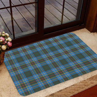 Scottish Cockburn Modern Clan Tartan Door Mat Tartan Plaid 1
