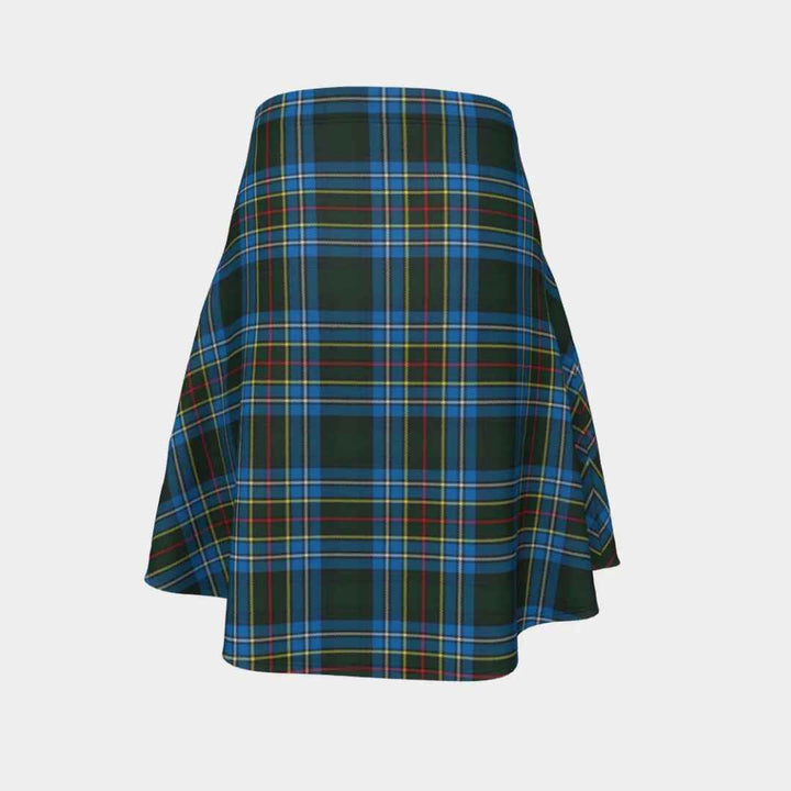 Scottish Cockburn Modern Clan Tartan Flare Skirt Tartan Plaid 4