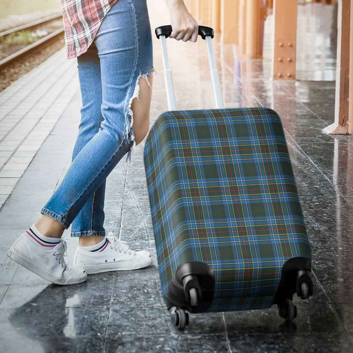 Scottish Cockburn Modern Clan Tartan Luggage Cover Tartan Plaid 3