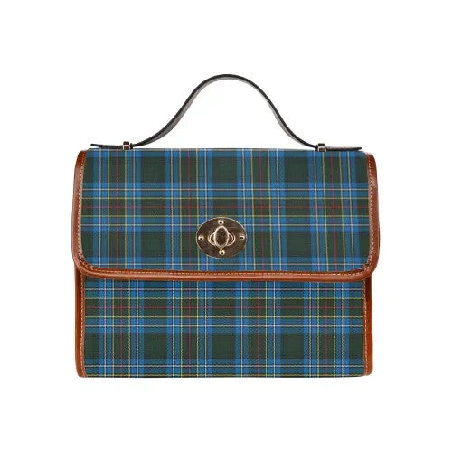 Scottish Cockburn Modern Clan Tartan Waterproof Canvas Bag Tartan Plaid 1