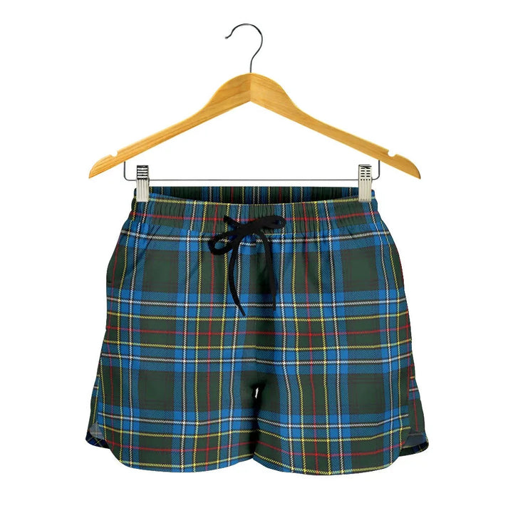 Scottish Cockburn Modern Clan Tartan Women Shorts