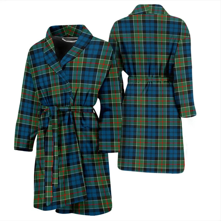 Scottish Colquhoun Ancient Clan Tartan Bathrobe 3