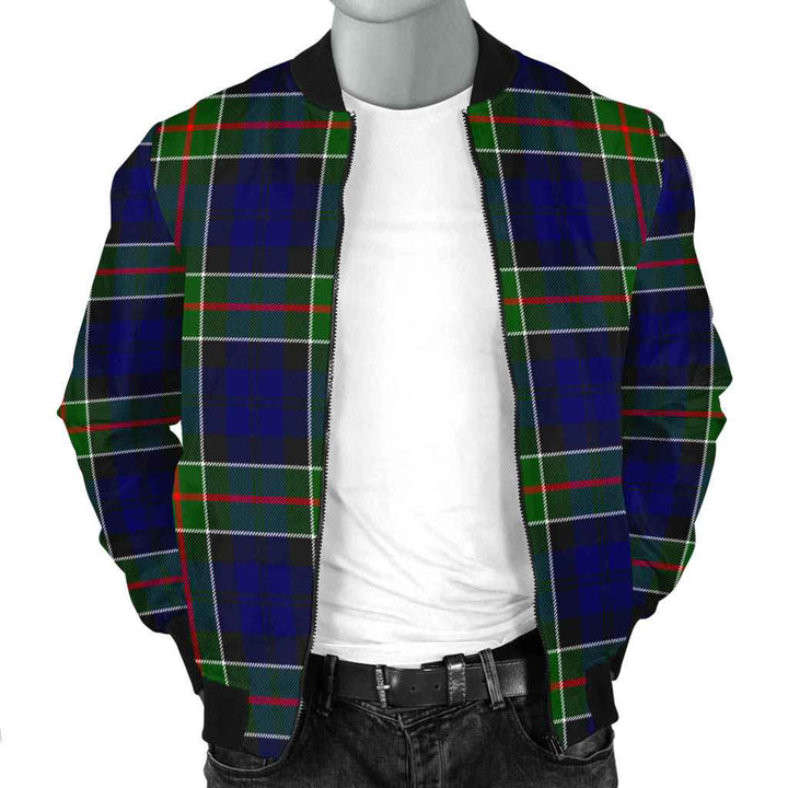 Scottish Colquhoun Modern Clan Tartan Bomber Jacket Tartan Plaid 2