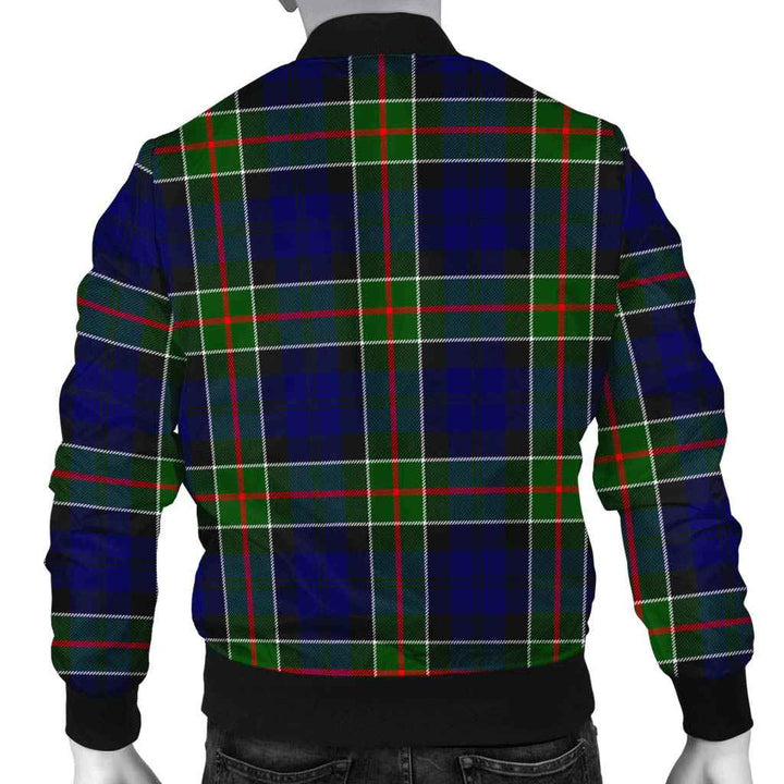 Scottish Colquhoun Modern Clan Tartan Bomber Jacket Tartan Plaid 3