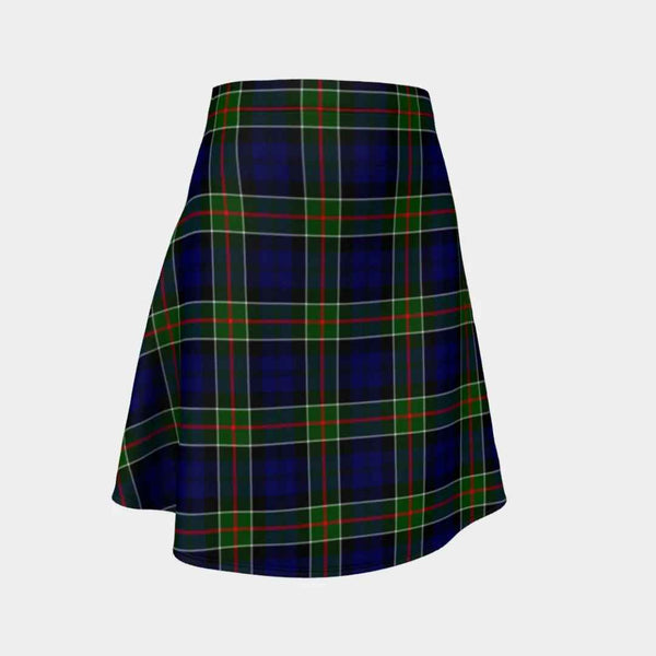 Scottish Colquhoun Modern Clan Tartan Flare Skirt Tartan Plaid 1