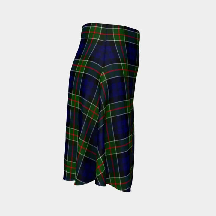 Scottish Colquhoun Modern Clan Tartan Flare Skirt Tartan Plaid 3