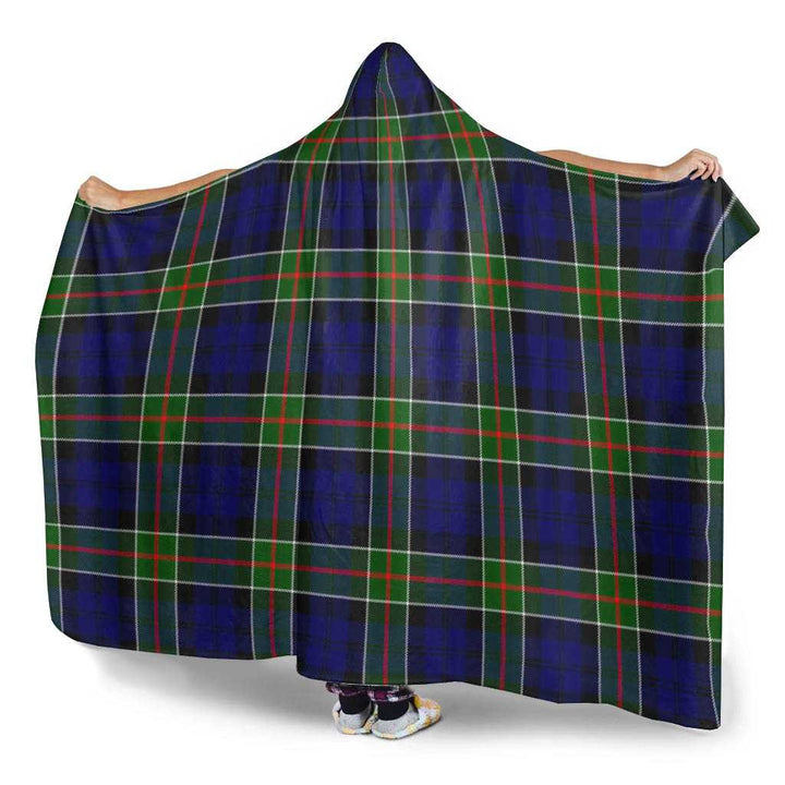 Scottish Colquhoun Modern Clan Tartan Hooded Blanket Tartan Plaid 3