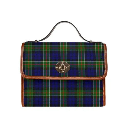 Scottish Colquhoun Modern Clan Tartan Waterproof Canvas Bag Tartan Plaid 1