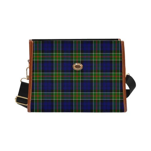 Scottish Colquhoun Modern Clan Tartan Waterproof Canvas Bag Tartan Plaid 2