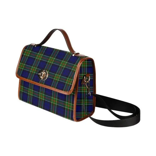 Scottish Colquhoun Modern Clan Tartan Waterproof Canvas Bag Tartan Plaid 4