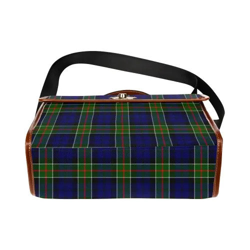 Scottish Colquhoun Modern Clan Tartan Waterproof Canvas Bag Tartan Plaid 5