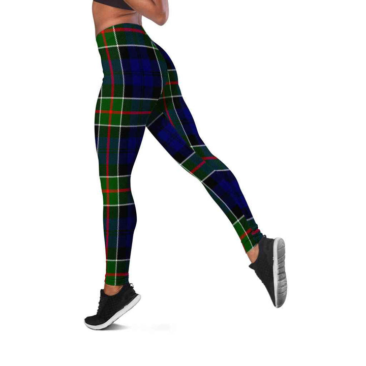 Scottish Colquhoun Modern Clan Tartan Women Leggings Tartan Plaid 2