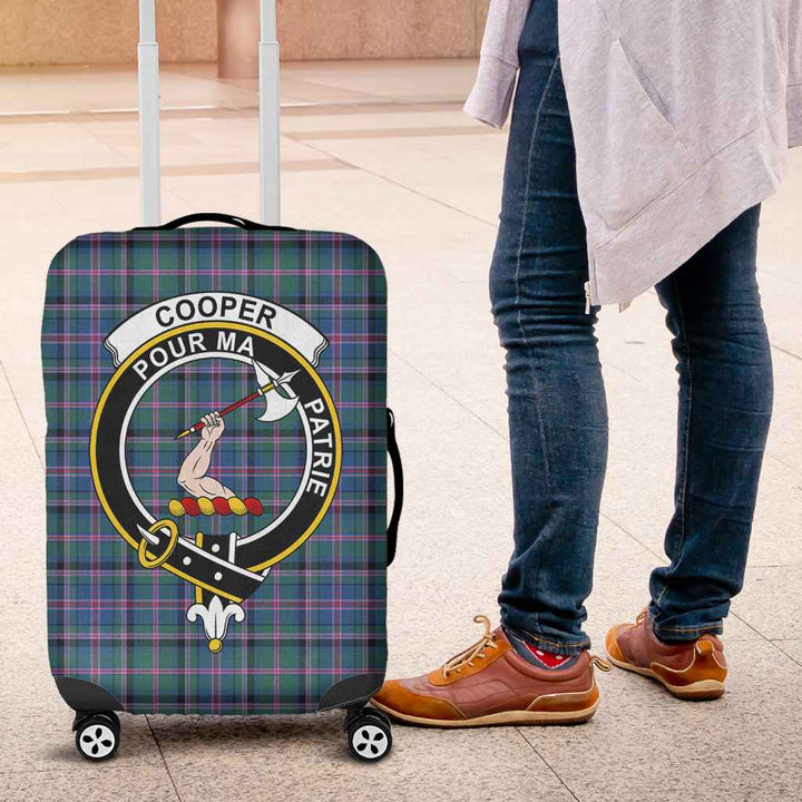 Scottish Cooper Clan Crest Tartan Luggage Cover Tartan Plaid 4