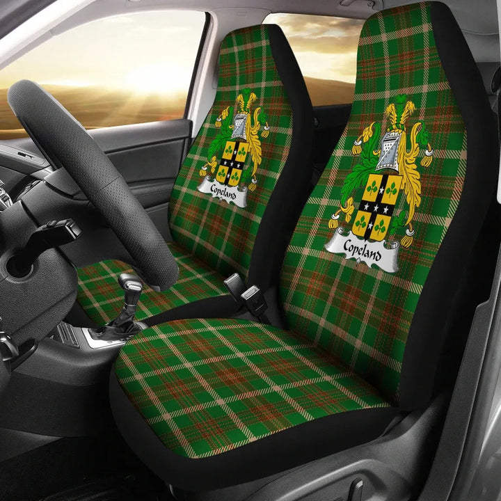 Scottish Coperland Clan Crest Tartan Car Seat Covers 2
