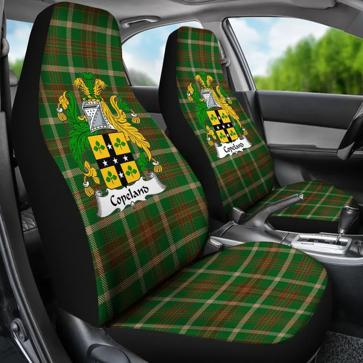 Scottish Coperland Clan Crest Tartan Car Seat Covers 3