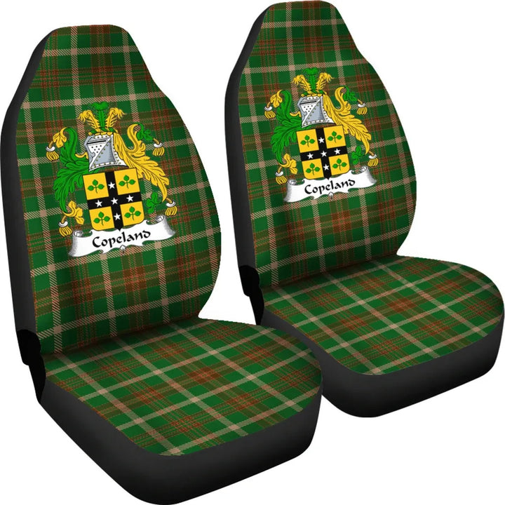 Scottish Coperland Clan Crest Tartan Car Seat Covers 4