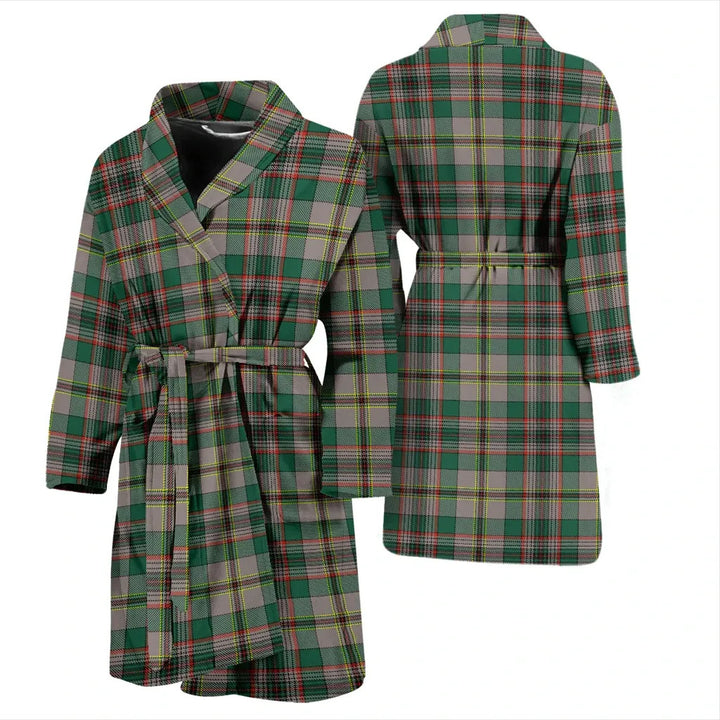 Scottish Craig Ancient Clan Tartan Bathrobe 3