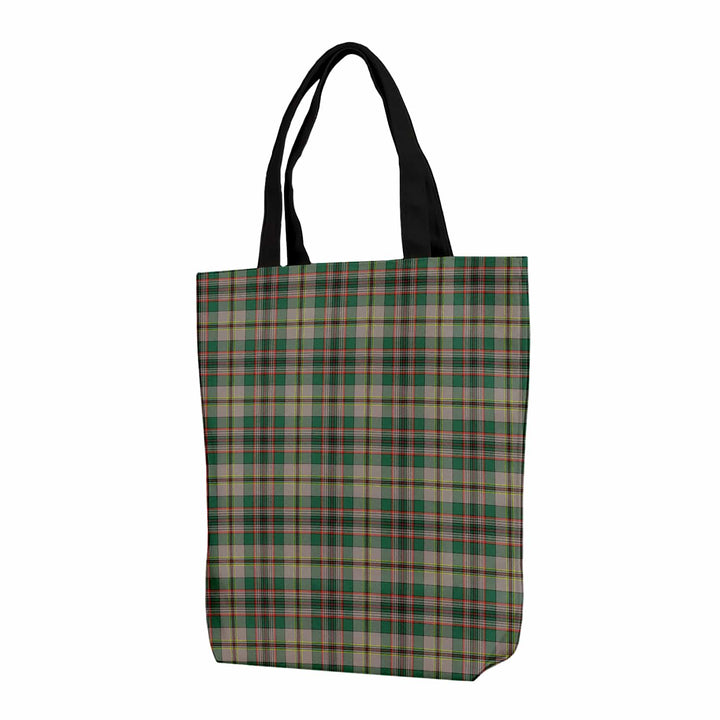 Scottish Craig Ancient Clan Tartan Canvas Bag With Shoulder Strap Tartan Plaid 1