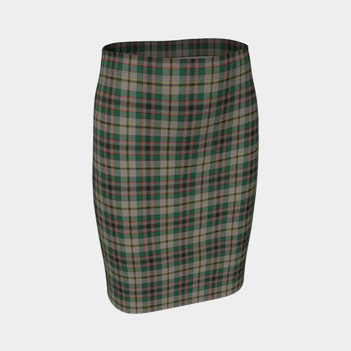 Scottish Craig Ancient Clan Tartan Fitted Skirt Tartan Plaid 1