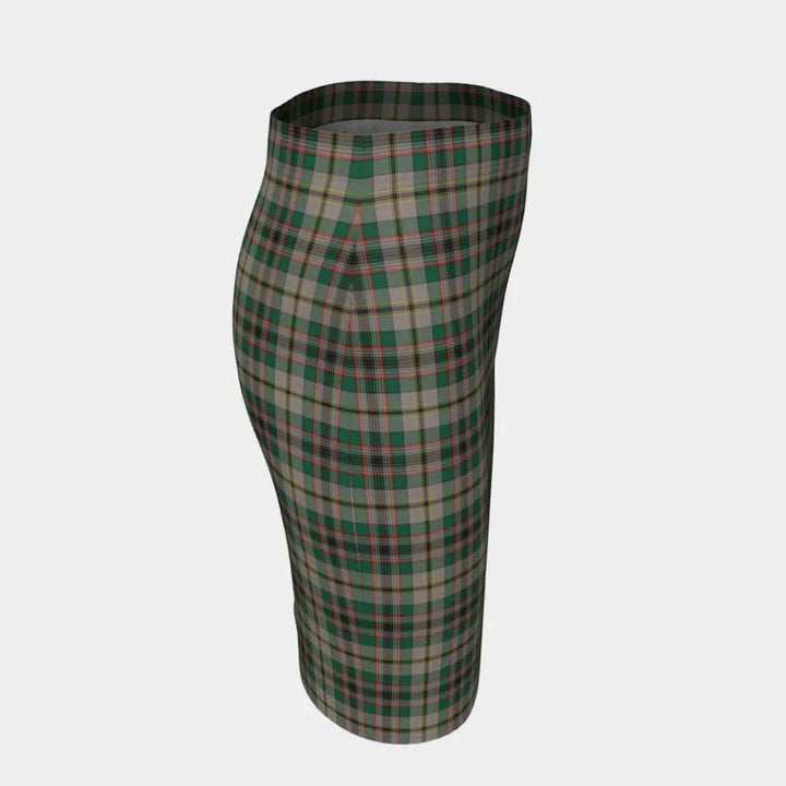 Scottish Craig Ancient Clan Tartan Fitted Skirt Tartan Plaid 3