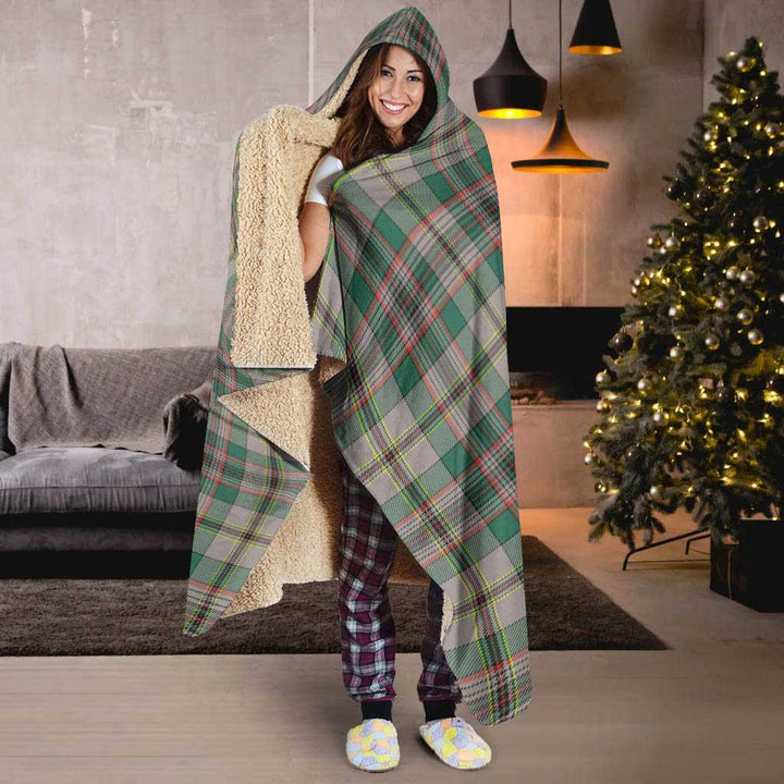 Scottish Craig Ancient Clan Tartan Hooded Blanket Tartan Plaid 6