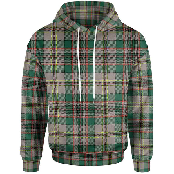 Scottish Craig Ancient Clan Tartan Hoodie Front Side Tartan Plaid