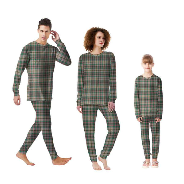 Scottish Craig Ancient Clan Tartan Pajama Set Tartan Plaid