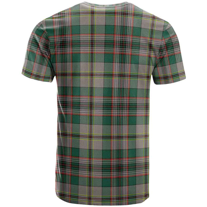 Scottish Craig Ancient Clan Tartan T-Shirt Back Side Tartan Plaid