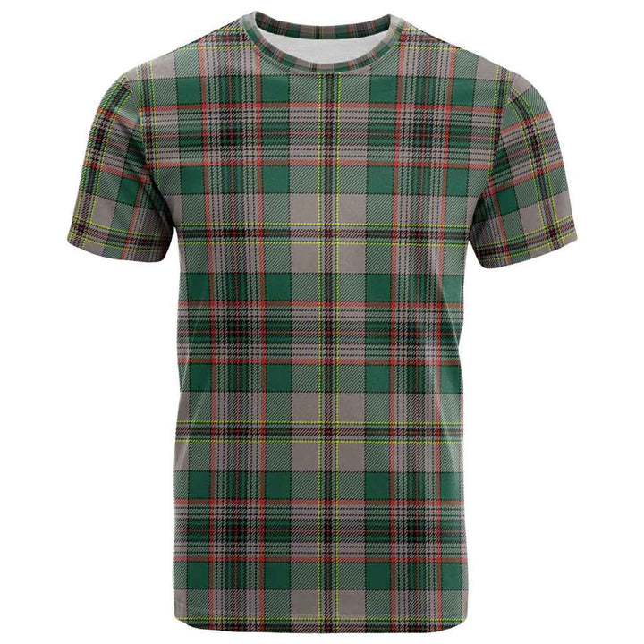 Scottish Craig Ancient Clan Tartan T-Shirt Front Side Tartan Plaid