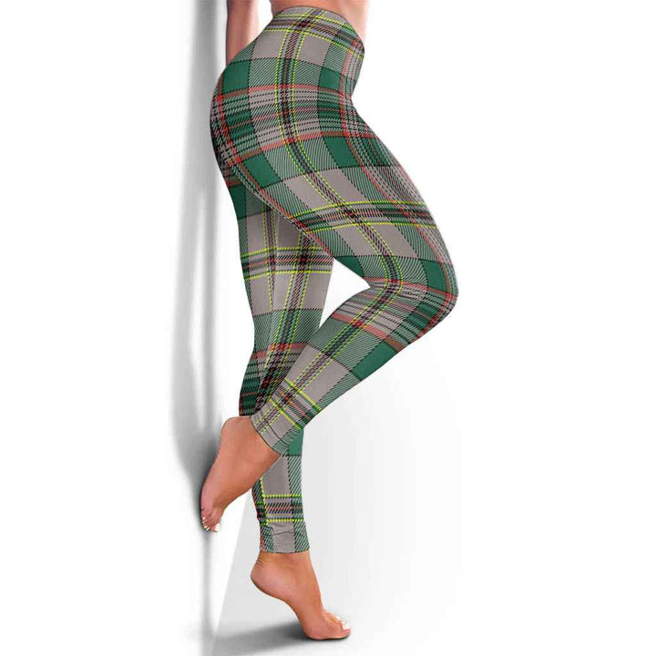Scottish Craig Ancient Clan Tartan Women Leggings Tartan Plaid 4