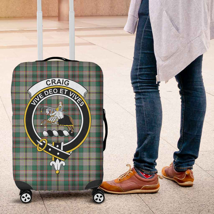 Scottish Craig Clan Crest Tartan Luggage Cover Tartan Plaid 4