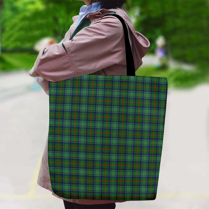 Scottish Cranstoun Clan Tartan Canvas Bag With Shoulder Strap Tartan Plaid 2