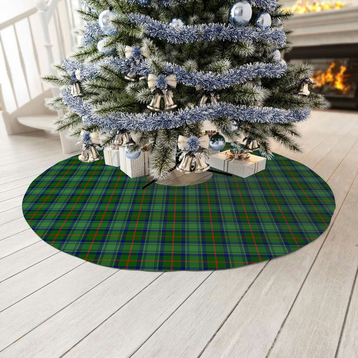 Scottish Cranstoun Clan Tartan Christmas Tree Skirt No Tassels 3 Tartan Plaid