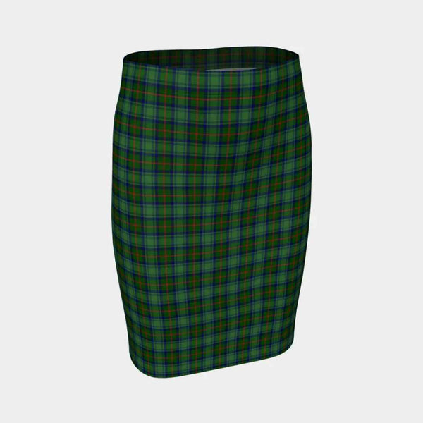Scottish Cranstoun Clan Tartan Fitted Skirt Tartan Plaid 1