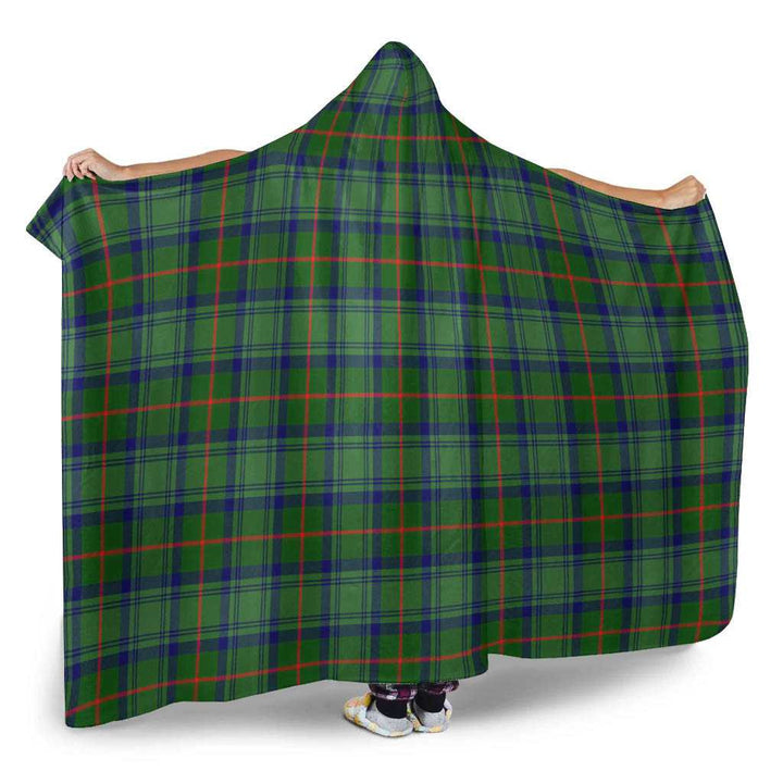 Scottish Cranstoun Clan Tartan Hooded Blanket Tartan Plaid 2