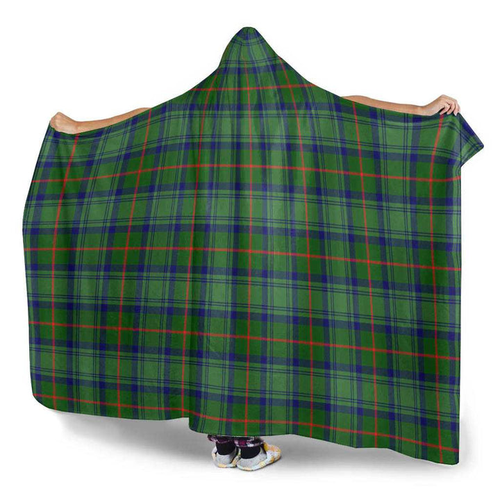 Scottish Cranstoun Clan Tartan Hooded Blanket Tartan Plaid 3