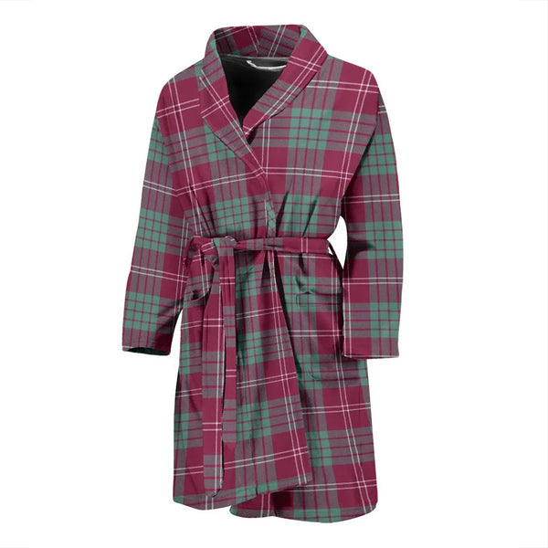 Scottish Crawford Ancient Clan Tartan Bathrobe 2