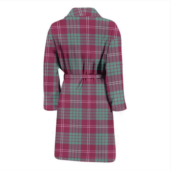 Scottish Crawford Ancient Clan Tartan Bathrobe 1