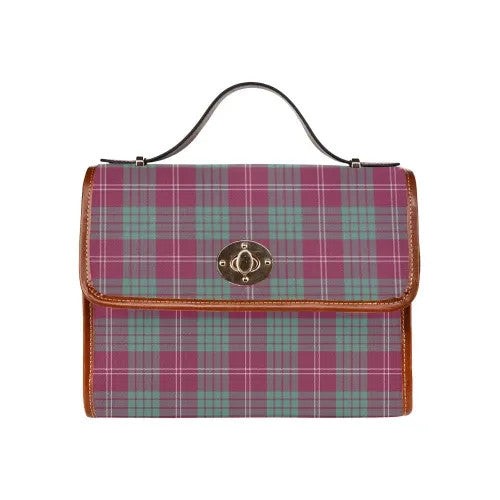 Scottish Crawford Ancient Clan Tartan Waterproof Canvas Bag Tartan Plaid 1